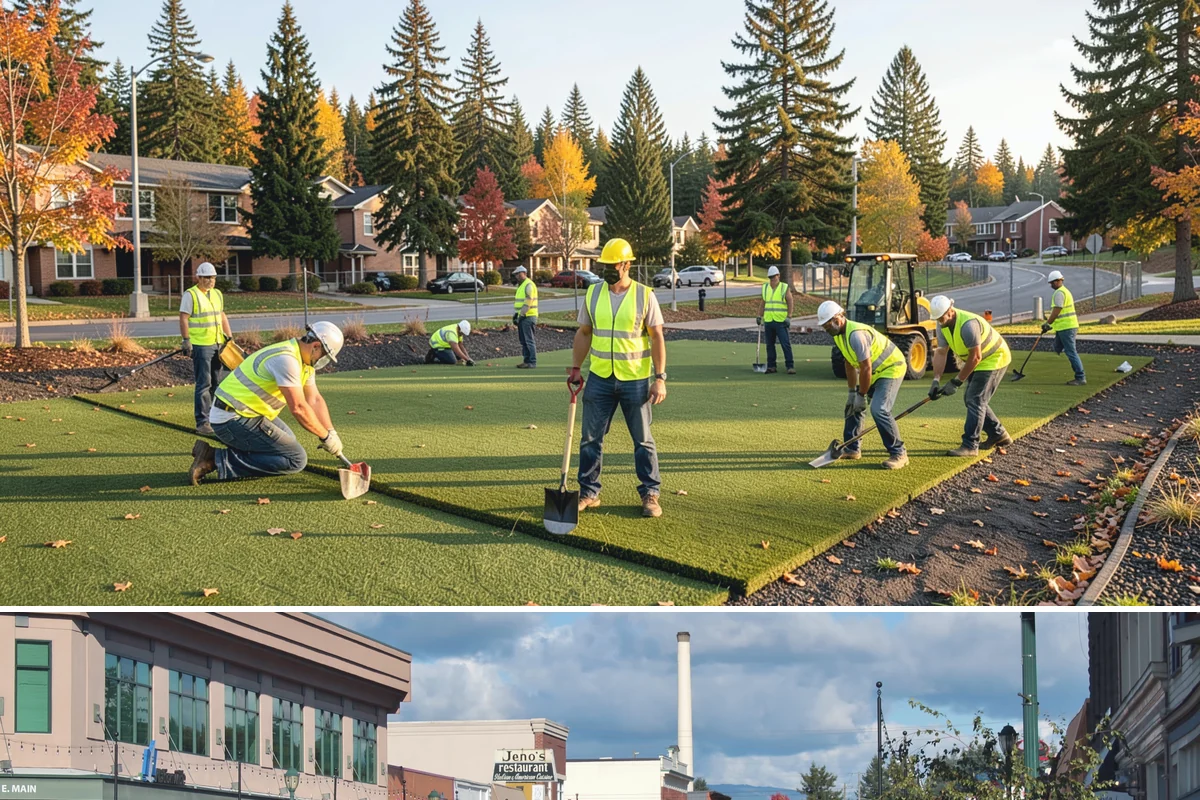 Holiday Lighting Removal in Monroe, Snohomish County, WA - Removal is typically scheduled in January once the holiday season concludes.