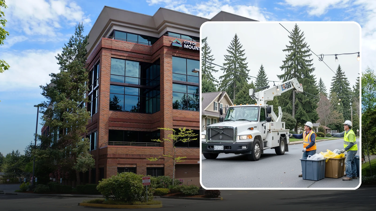 Holiday Lighting Removal in Mountlake Terrace, Snohomish County, WA - Safe takedown and storage of municipal holiday lighting displays across Western Washington.