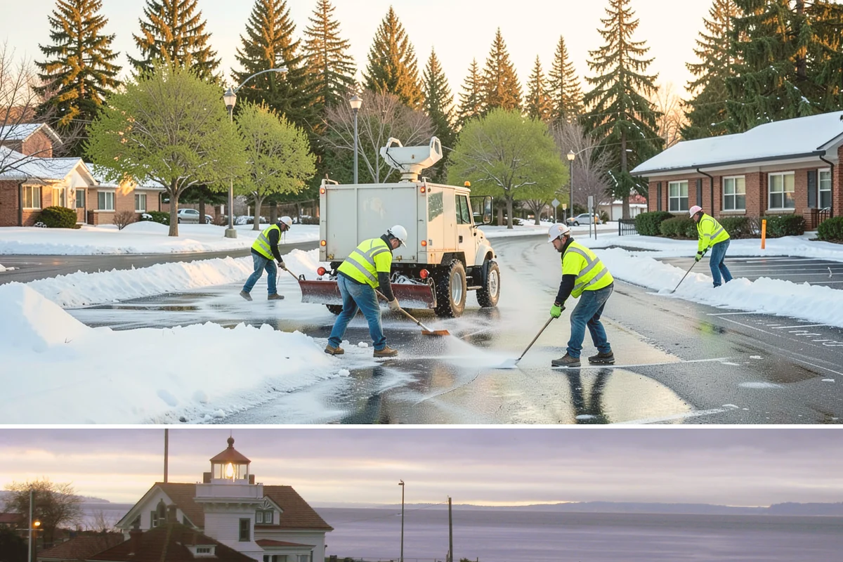 Holiday Lighting Removal in Mukilteo, Snohomish County, WA - Removal is typically scheduled in January once the holiday season concludes.
