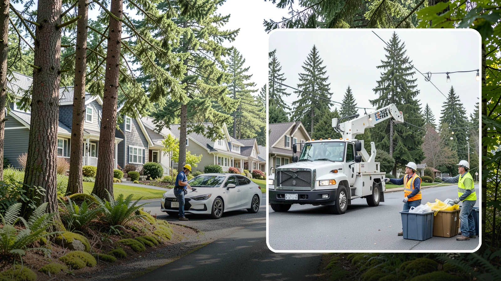 Holiday Lighting Removal in Normandy Park, King County, WA - Safe takedown and storage of municipal holiday lighting displays across Western Washington.