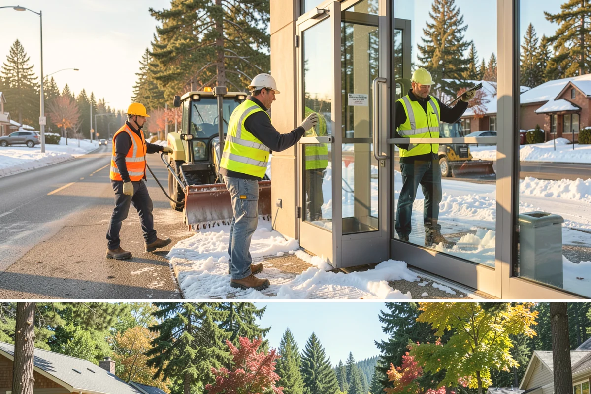 Holiday Lighting Removal in Orting, Pierce County, WA - Removal is typically scheduled in January once the holiday season concludes.