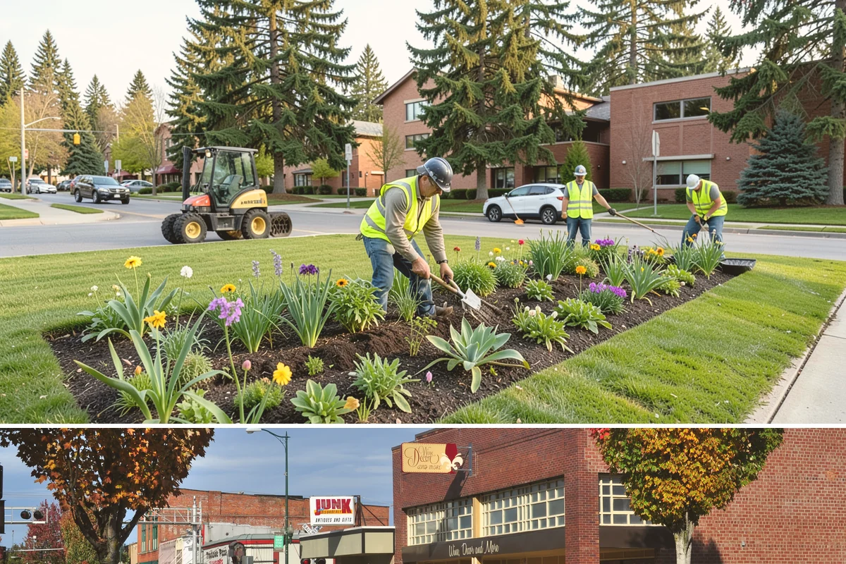 Holiday Lighting Removal in Puyallup, Pierce County, WA - Removal is typically scheduled in January once the holiday season concludes.