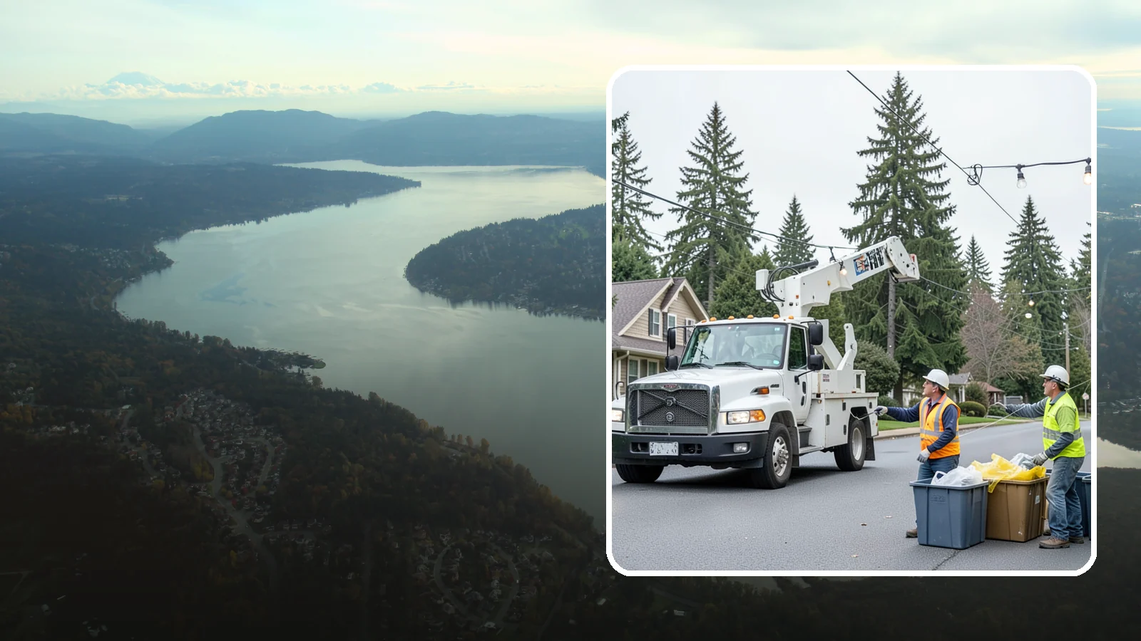 Holiday Lighting Removal in Sammamish, King County, WA - Safe takedown and storage of municipal holiday lighting displays across Western Washington.