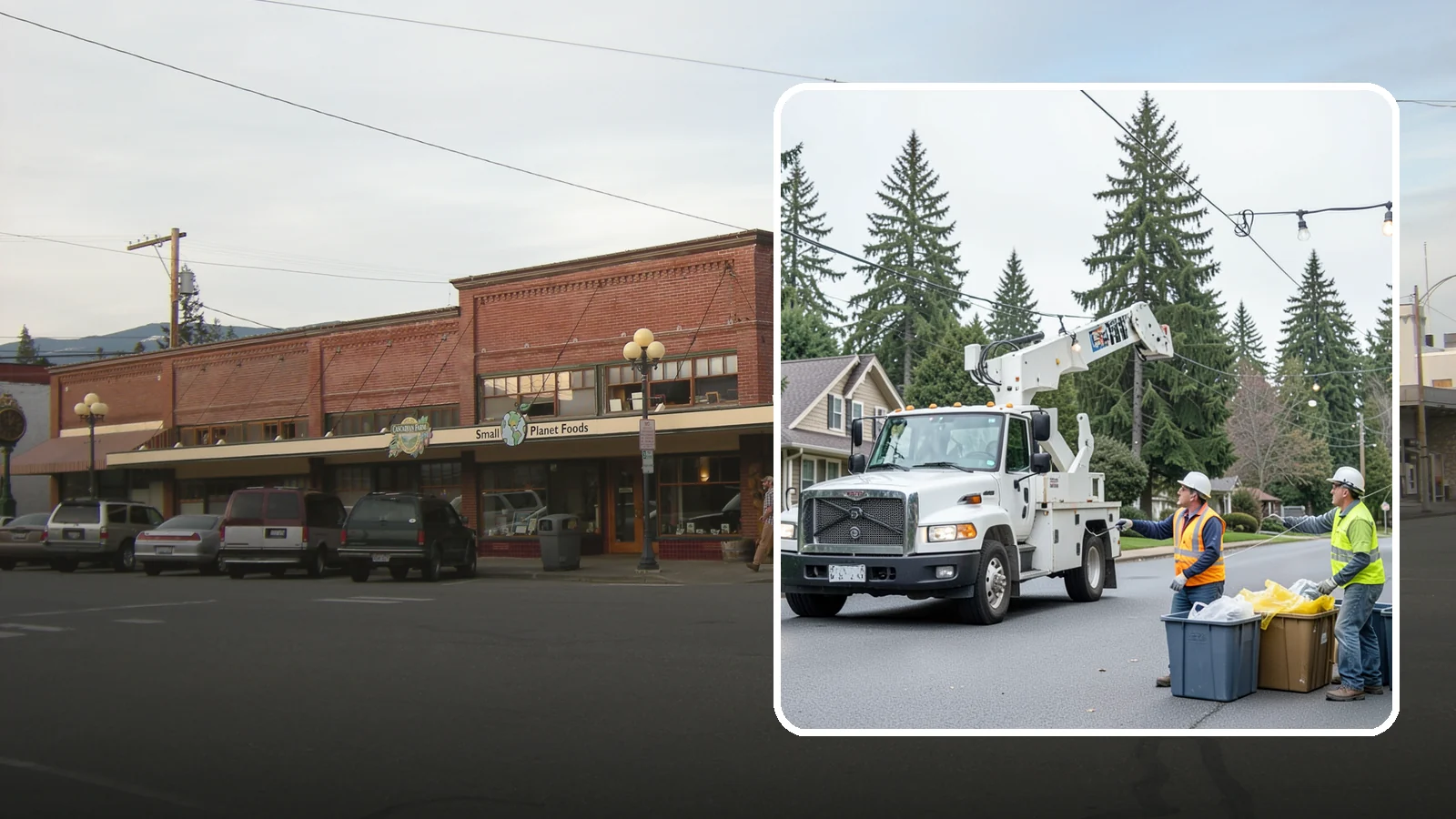 Holiday Lighting Removal in Sedro-Woolley, Skagit County, WA - Safe takedown and storage of municipal holiday lighting displays across Western Washington.