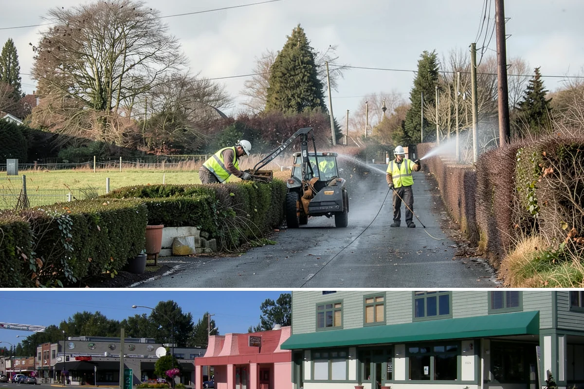 Holiday Lighting Removal in Snoqualmie, King County, WA - Removal is typically scheduled in January once the holiday season concludes.