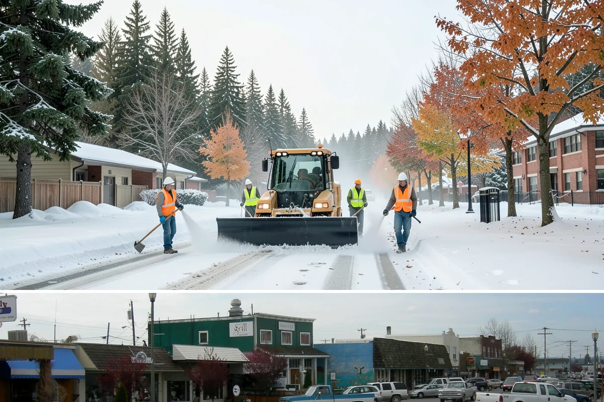 Holiday Lighting Removal in Stanwood, Snohomish County, WA - Removal is typically scheduled in January once the holiday season concludes.