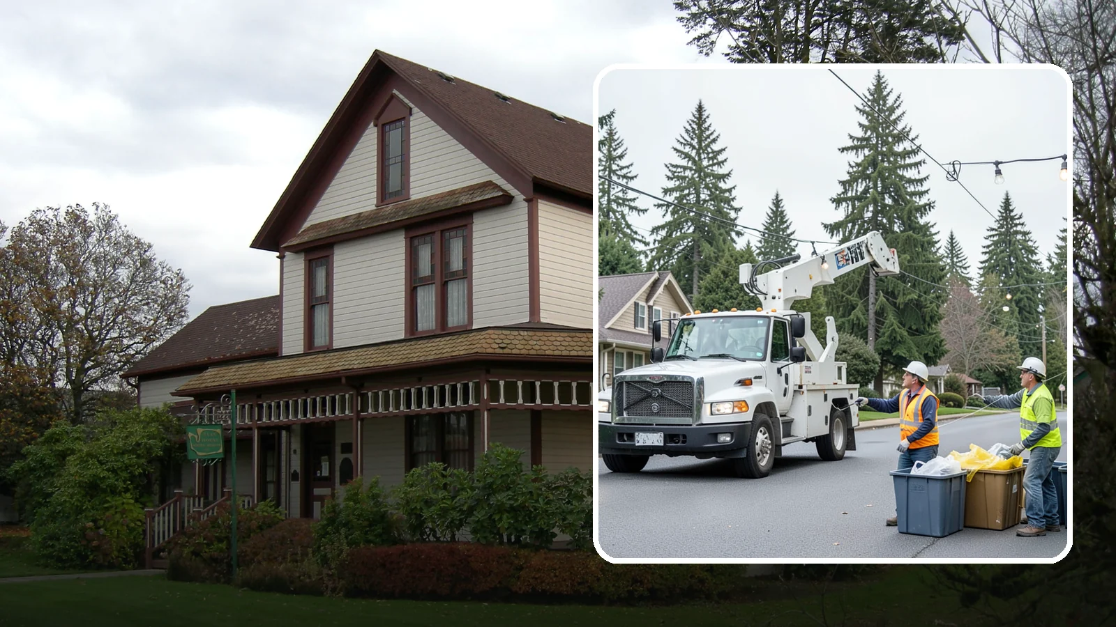 Holiday Lighting Removal in Sumner, Pierce County, WA - Safe takedown and storage of municipal holiday lighting displays across Western Washington.