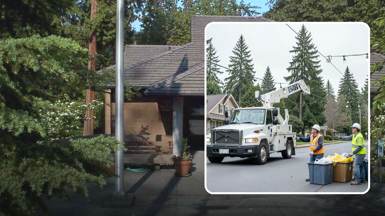 Holiday Lighting Removal in Yarrow Point, King County, WA - Safe takedown and storage of municipal holiday lighting displays across Western Washington.