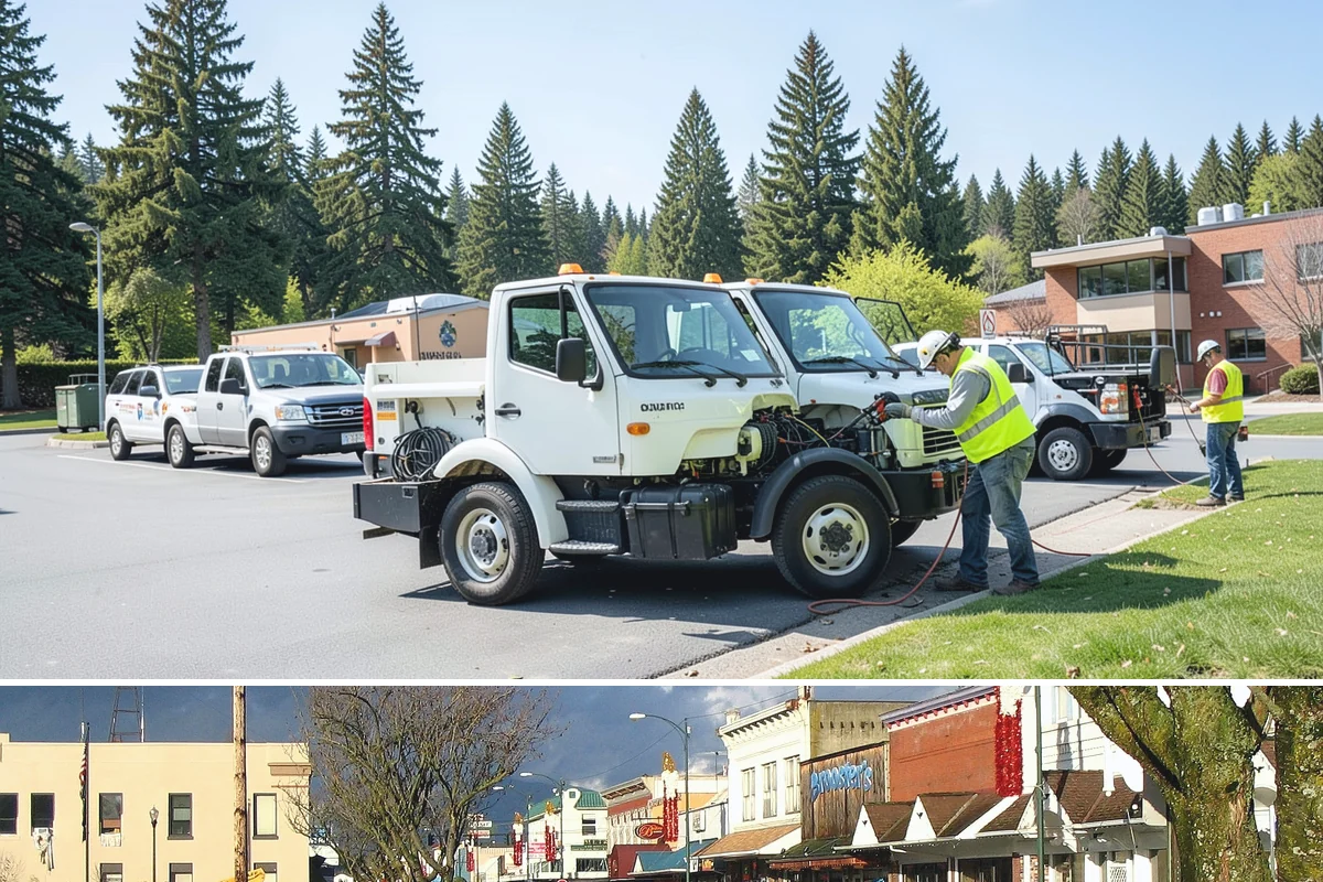 Holiday Lighting in Arlington, Snohomish County, WA - Installation occurs in November, maintenance runs through the holidays, and removal follows in January.