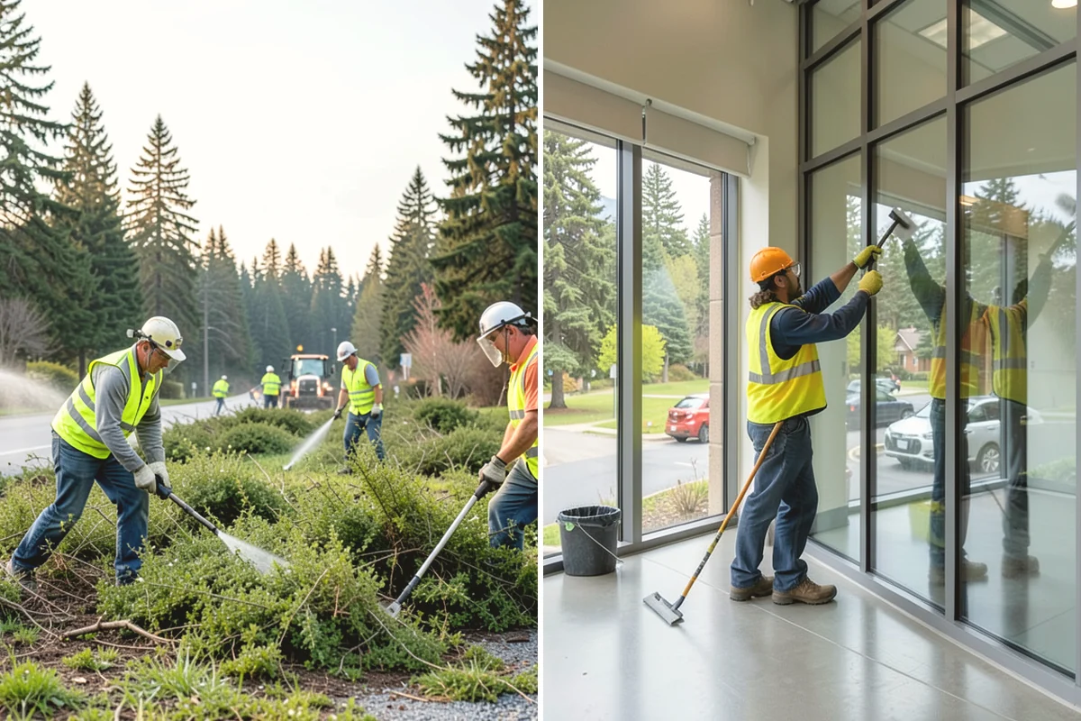 Holiday Lighting in Carbonado, Pierce County, WA - Plan display layout, power sources, and attachment points