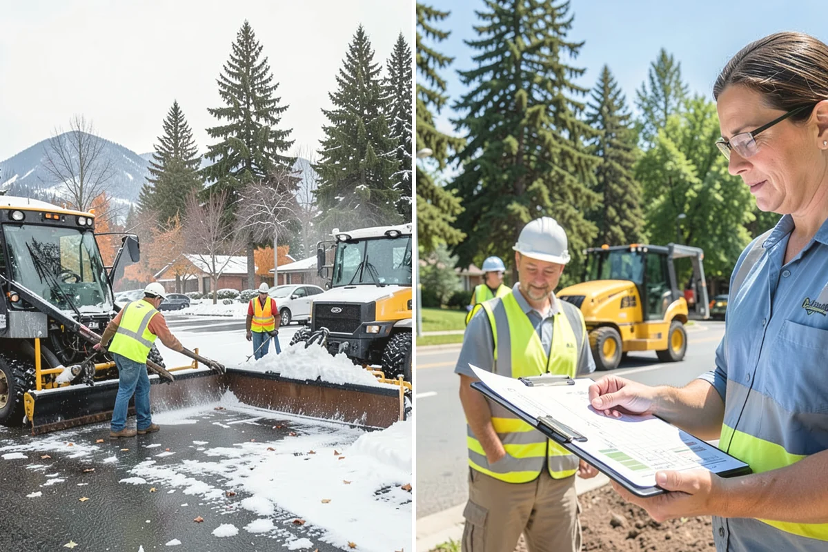 Holiday Lighting in Carnation, King County, WA - Plan display layout, power sources, and attachment points
