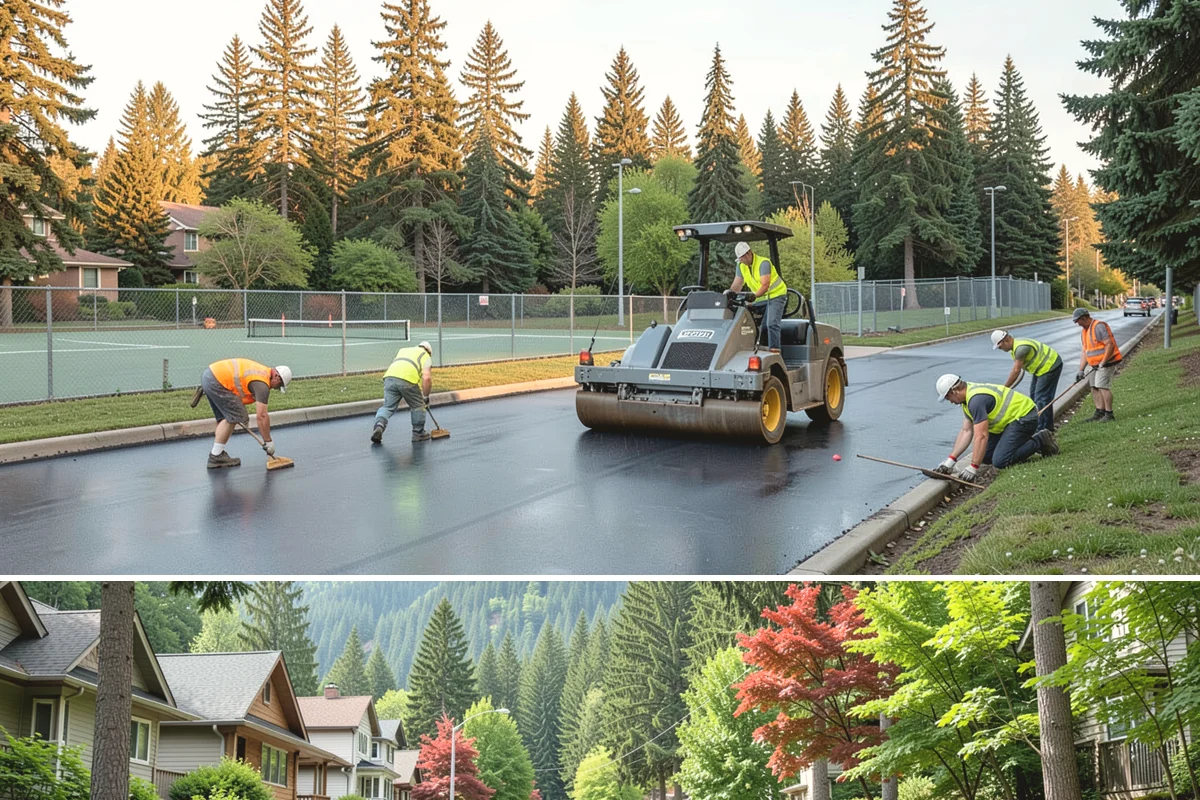 Holiday Lighting in Darrington, Snohomish County, WA - Installation occurs in November, maintenance runs through the holidays, and removal follows in January.