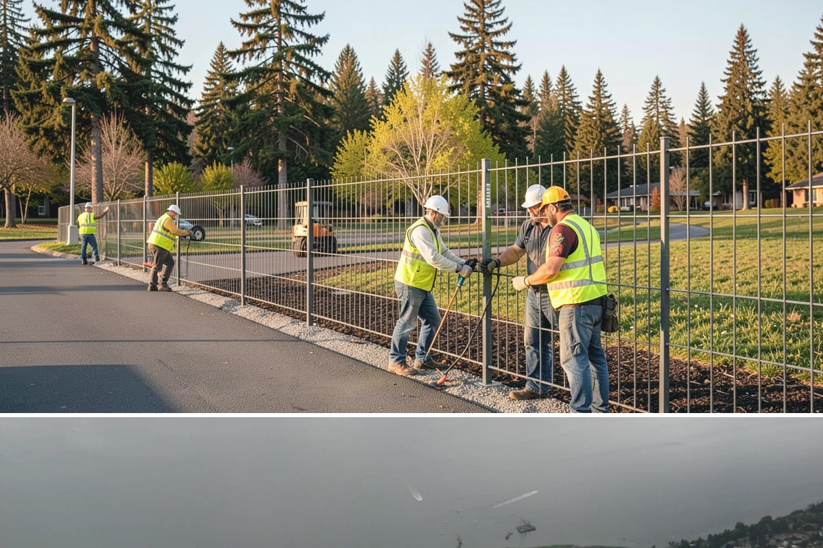 Holiday Lighting in Des Moines, King County, WA - Installation occurs in November, maintenance runs through the holidays, and removal follows in January.