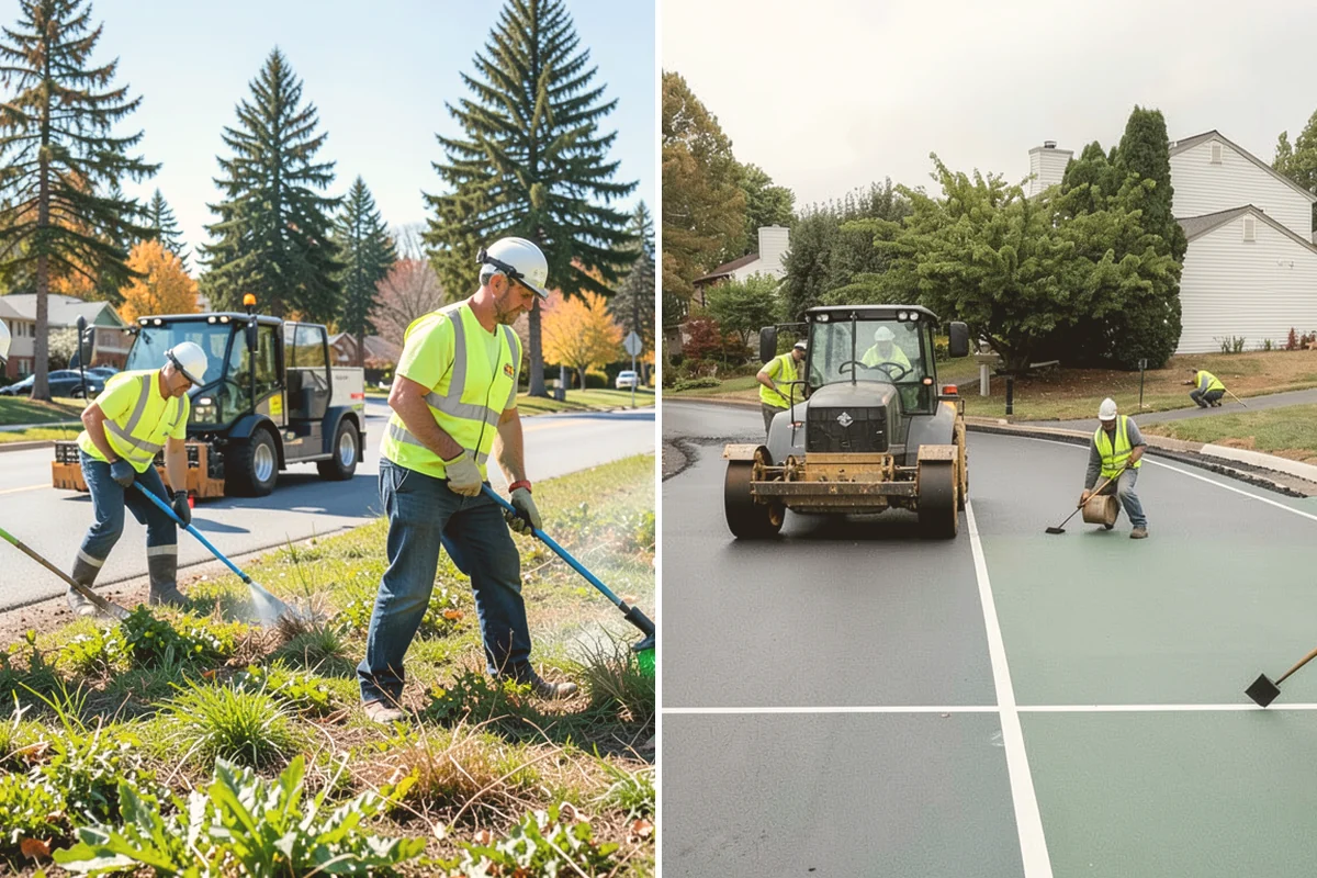 Holiday Lighting in Eatonville, Pierce County, WA - Plan display layout, power sources, and attachment points
