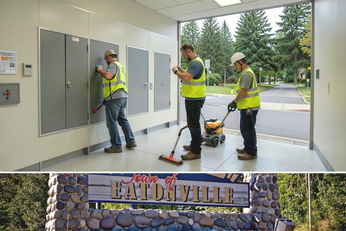 Holiday Lighting in Eatonville, Pierce County, WA - Installation occurs in November, maintenance runs through the holidays, and removal follows in January.