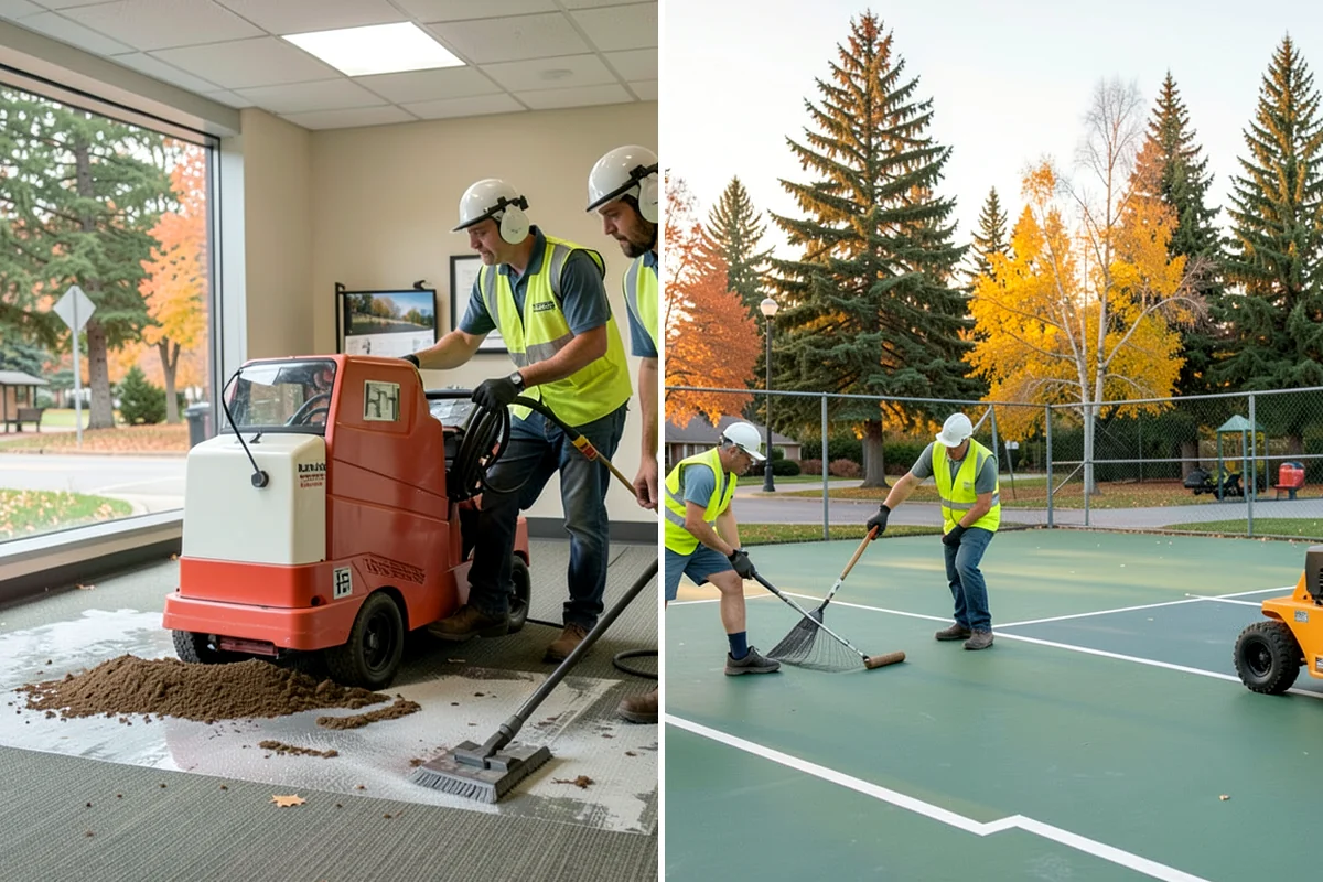 Holiday Lighting in Enumclaw, King County, WA - Plan display layout, power sources, and attachment points