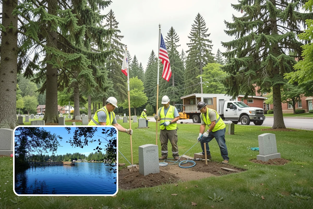 Holiday Lighting in Federal Way, King County, WA - Creates welcoming, festive public spaces during winter