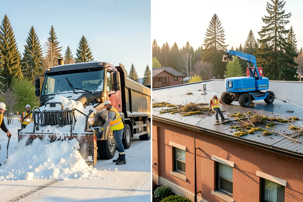 Holiday Lighting in Fircrest, Pierce County, WA - Plan display layout, power sources, and attachment points
