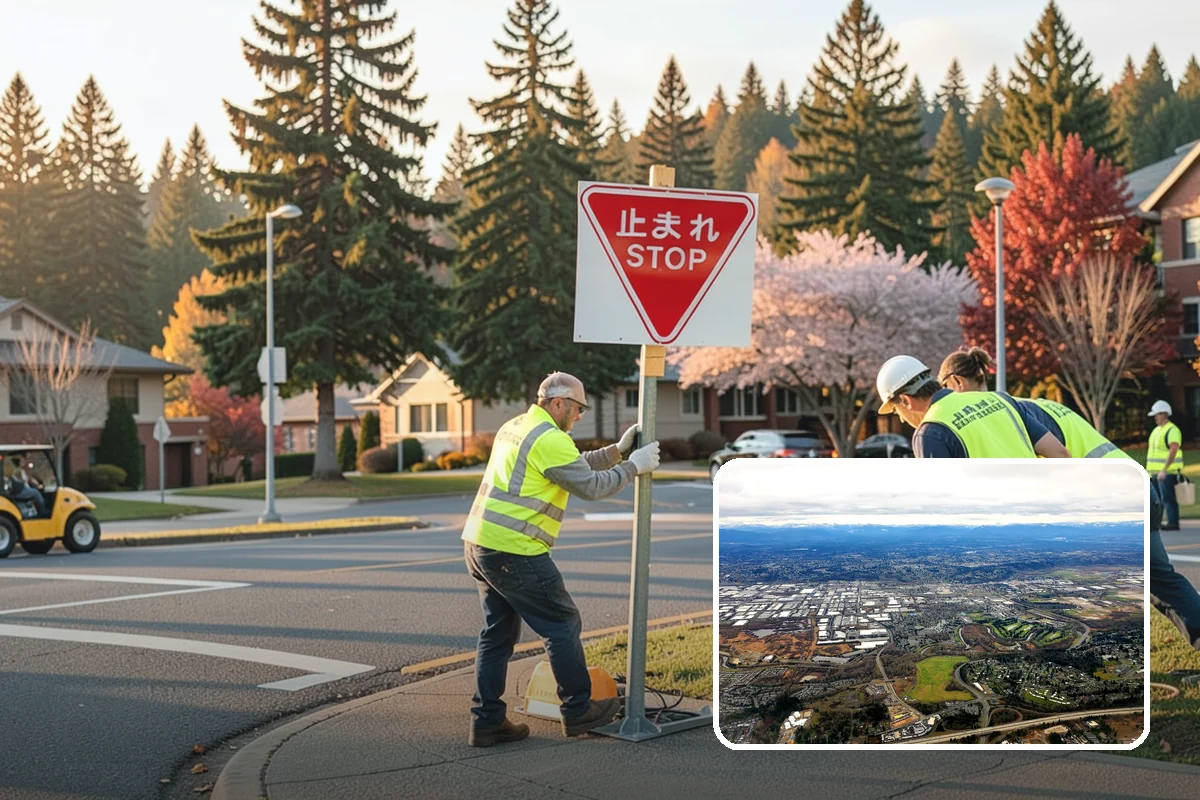 Holiday Lighting in Kent, King County, WA - Creates welcoming, festive public spaces during winter