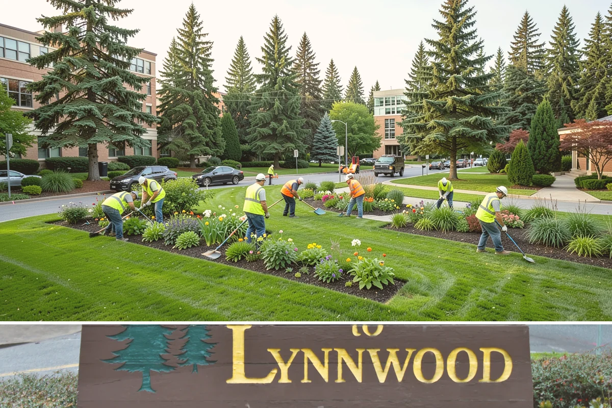 Holiday Lighting in Lynnwood, Snohomish County, WA - Installation occurs in November, maintenance runs through the holidays, and removal follows in January.