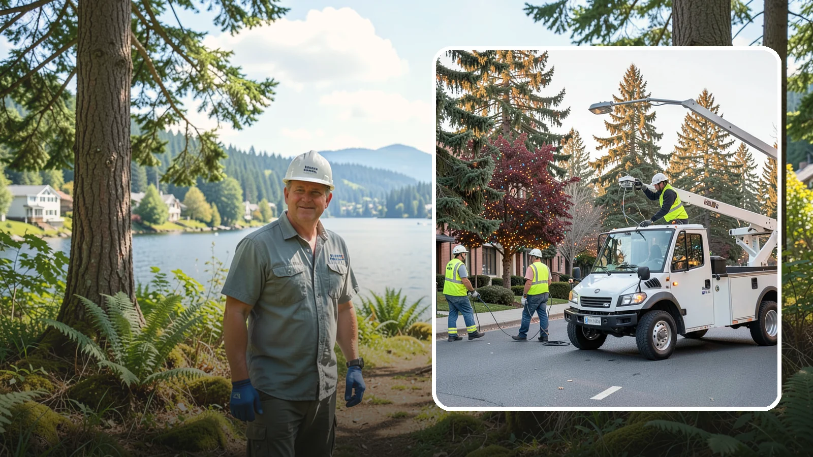 Holiday Lighting in Milton, King County, WA - Seasonal installation, maintenance, and removal of civic holiday lighting for downtowns and public spaces.