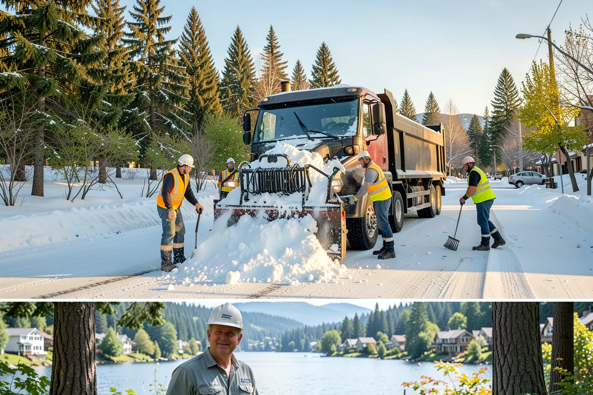 Holiday Lighting in Milton, King County, WA - Installation occurs in November, maintenance runs through the holidays, and removal follows in January.