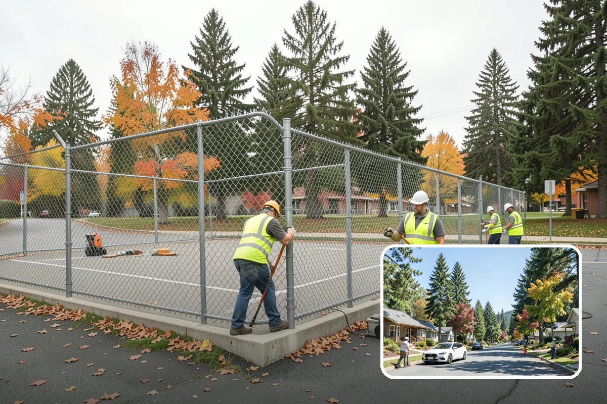 Holiday Lighting in Orting, Pierce County, WA - Creates welcoming, festive public spaces during winter