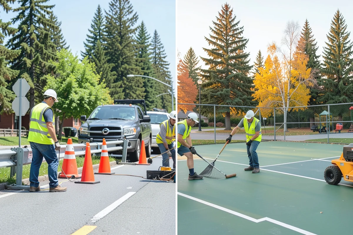 Holiday Lighting in Redmond, King County, WA - Plan display layout, power sources, and attachment points
