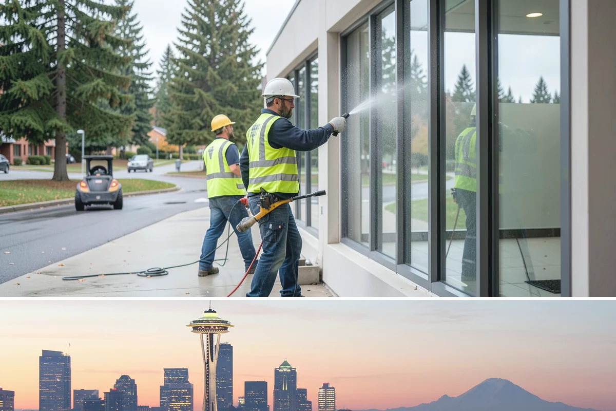Holiday Lighting in Seattle, King County, WA - Installation occurs in November, maintenance runs through the holidays, and removal follows in January.