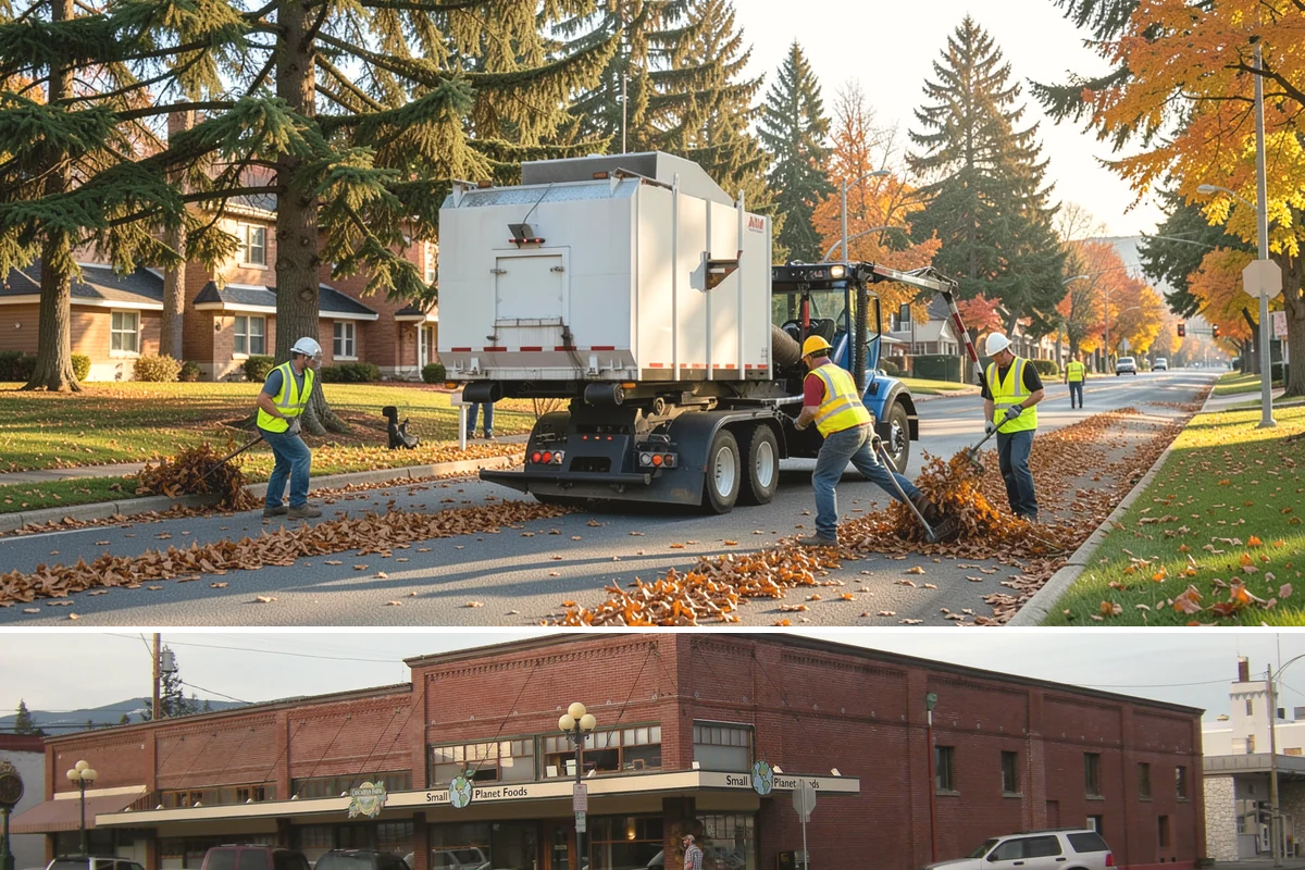 Holiday Lighting in Sedro-Woolley, Skagit County, WA - Installation occurs in November, maintenance runs through the holidays, and removal follows in January.