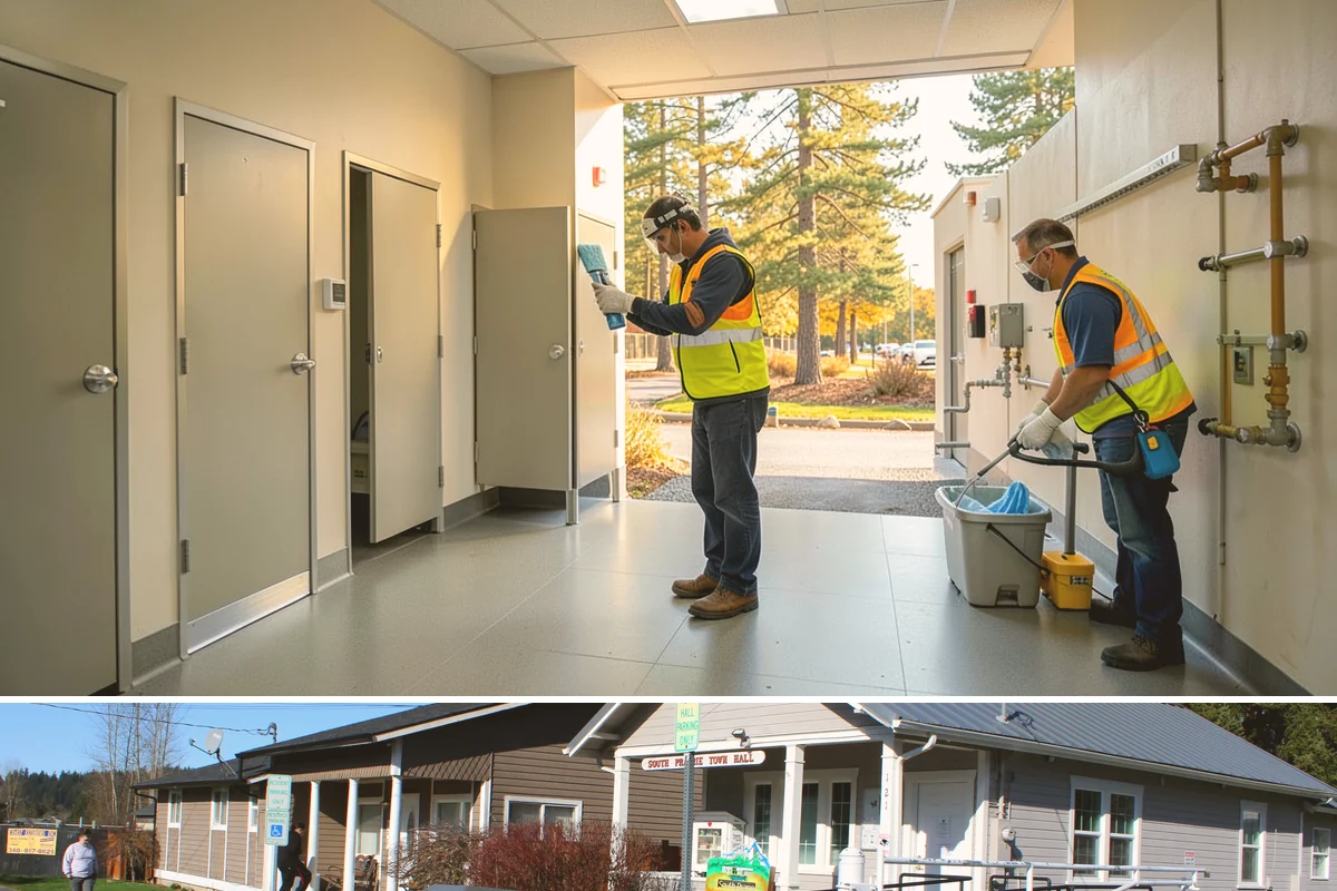 Holiday Lighting in South Prairie, Pierce County, WA - Installation occurs in November, maintenance runs through the holidays, and removal follows in January.