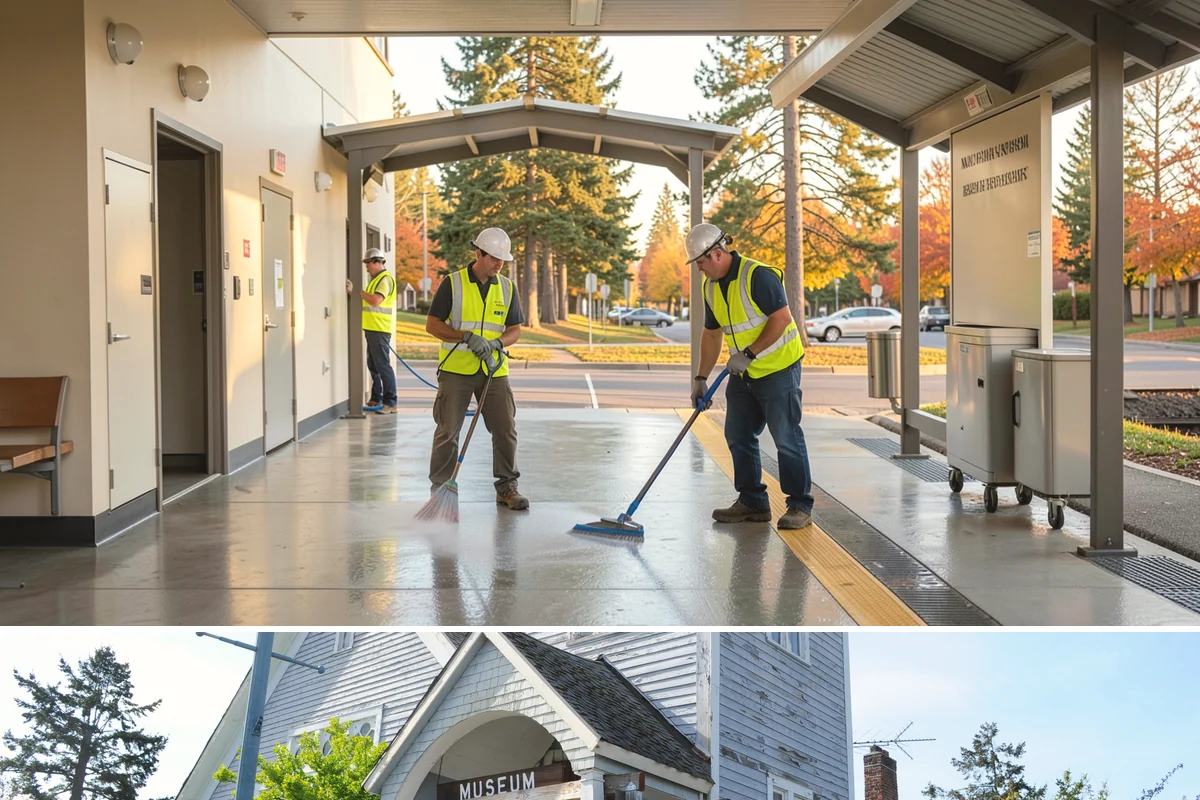 Holiday Lighting in Steilacoom, Pierce County, WA - Installation occurs in November, maintenance runs through the holidays, and removal follows in January.