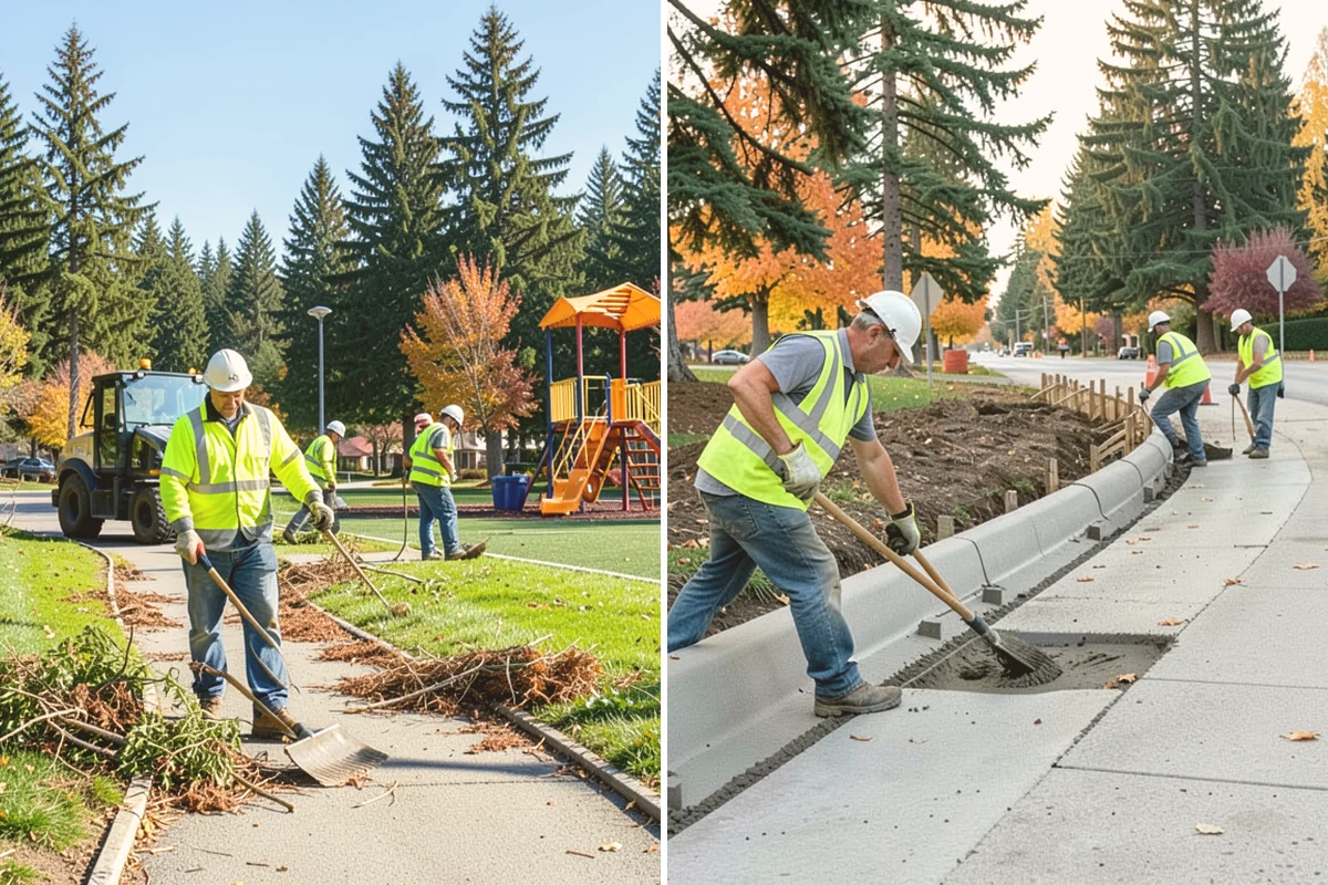 Holiday Tree Recycling in Bellevue, King County, WA - Set collection points or a pickup window