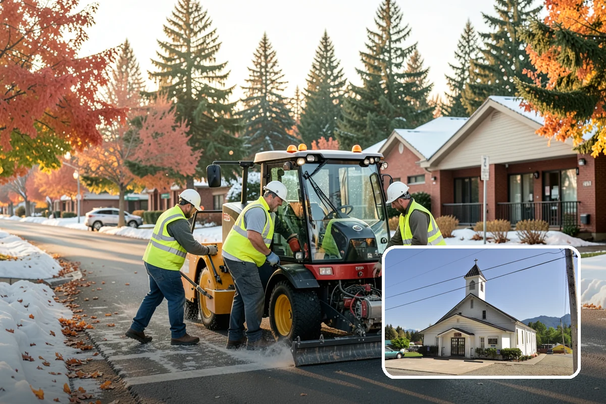 Holiday Tree Recycling in Concrete, Skagit County, WA - Trees diverted from landfill