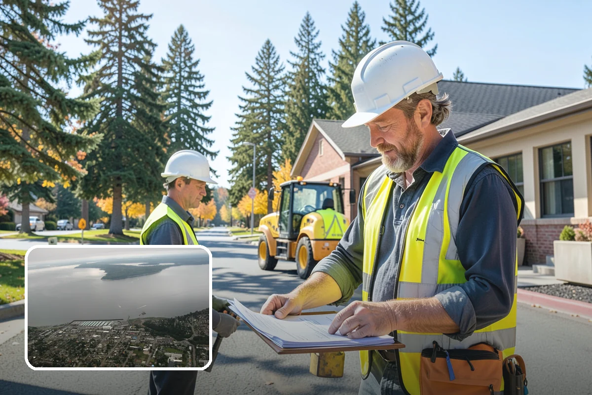Holiday Tree Recycling in Des Moines, King County, WA - Trees diverted from landfill