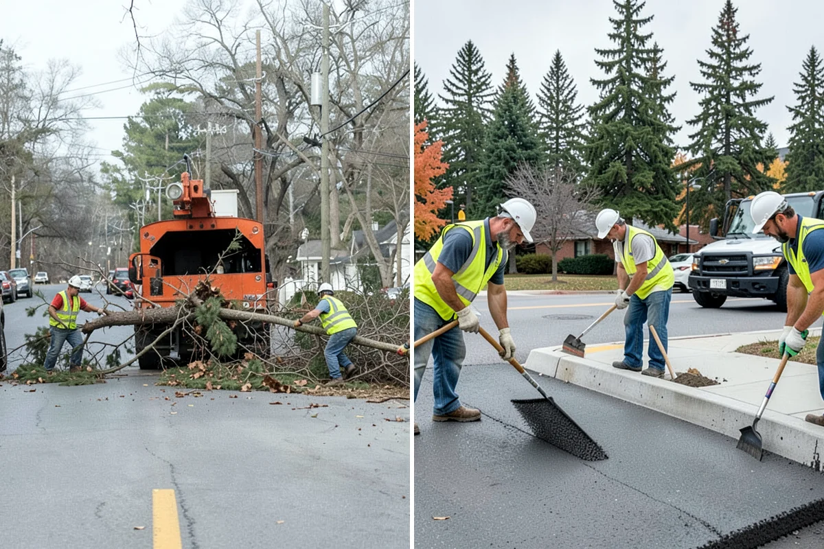 Holiday Tree Recycling in DuPont, Pierce County, WA - Set collection points or a pickup window