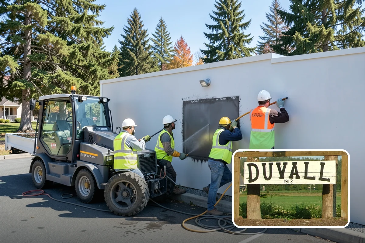Holiday Tree Recycling in Duvall, King County, WA - Trees diverted from landfill
