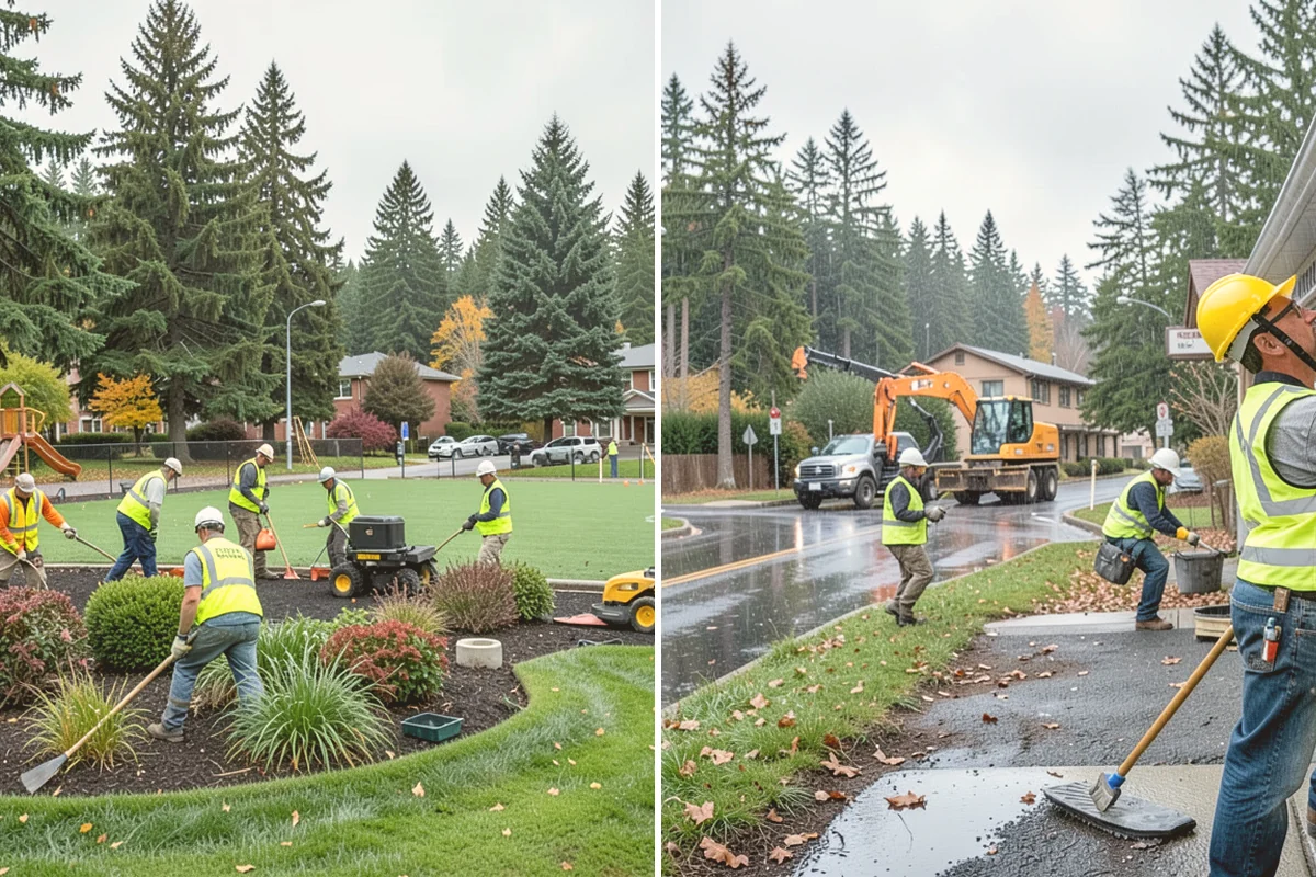 Holiday Tree Recycling in Edmonds, Snohomish County, WA - Set collection points or a pickup window
