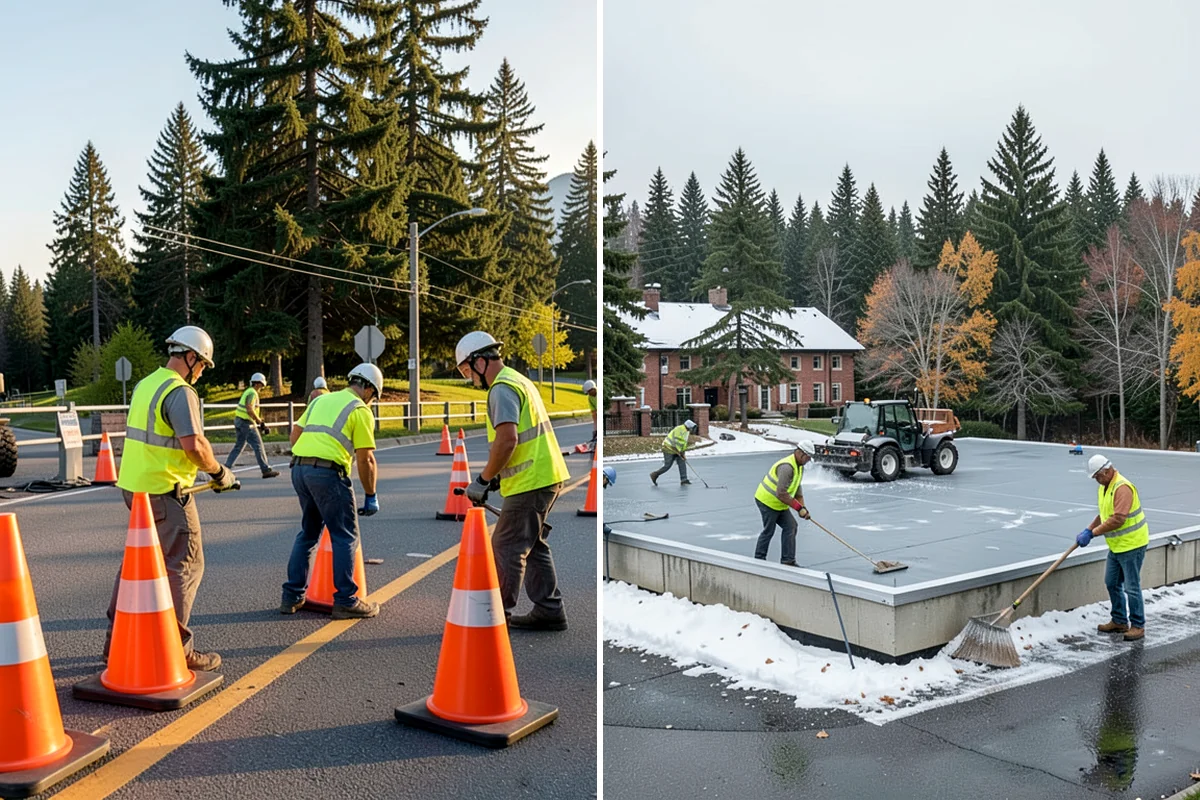 Holiday Tree Recycling in Enumclaw, King County, WA - Set collection points or a pickup window