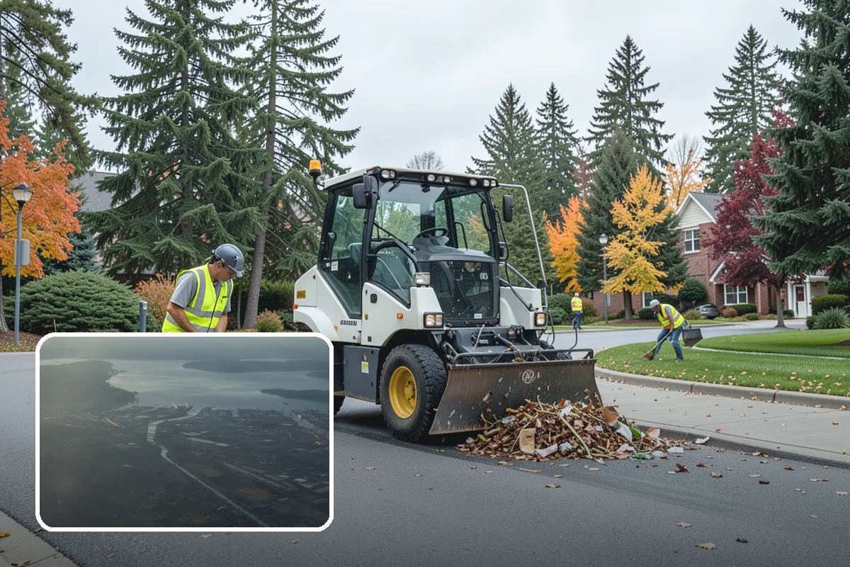 Holiday Tree Recycling in Fife, Pierce County, WA - Trees diverted from landfill