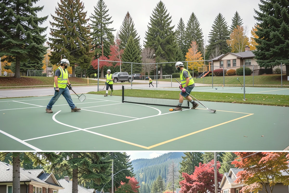 Holiday Tree Recycling in Hunts Point, King County, WA - The program runs in the weeks following the winter holidays, typically through January.