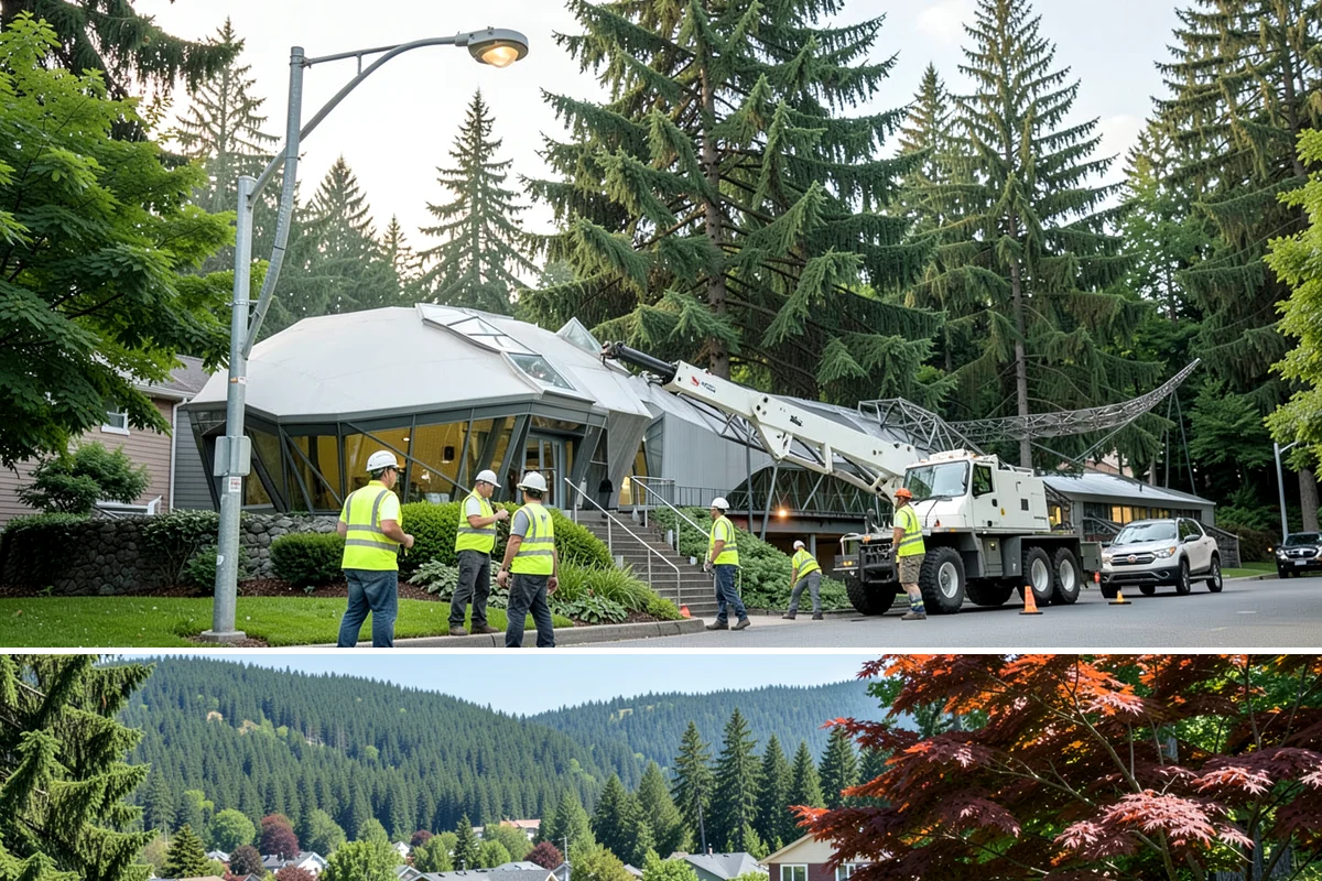 Holiday Tree Recycling in Index, Snohomish County, WA - The program runs in the weeks following the winter holidays, typically through January.