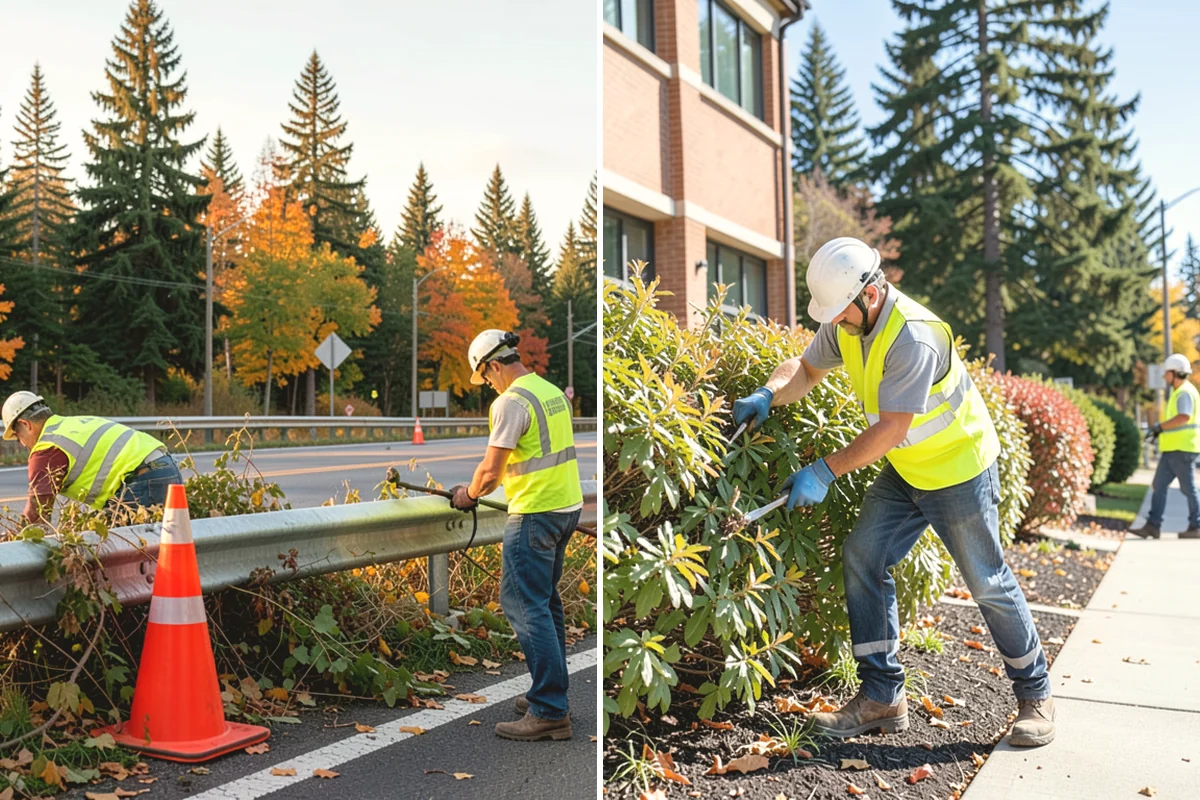 Holiday Tree Recycling in La Conner, Skagit County, WA - Set collection points or a pickup window