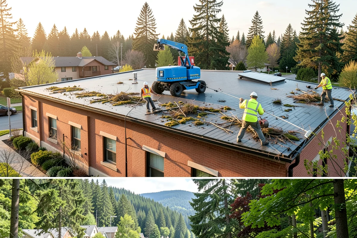 Holiday Tree Recycling in Lake Forest Park, King County, WA - The program runs in the weeks following the winter holidays, typically through January.