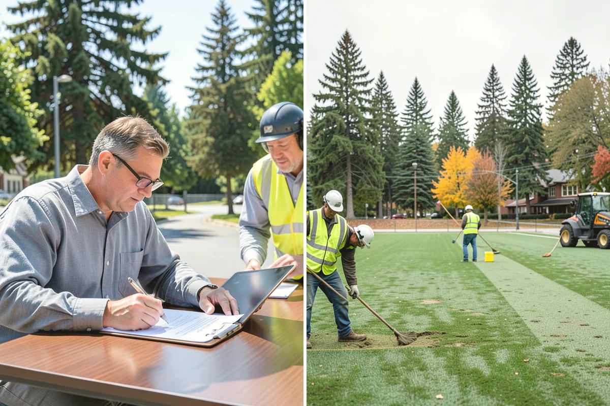 Holiday Tree Recycling in Lake Stevens, Snohomish County, WA - Set collection points or a pickup window