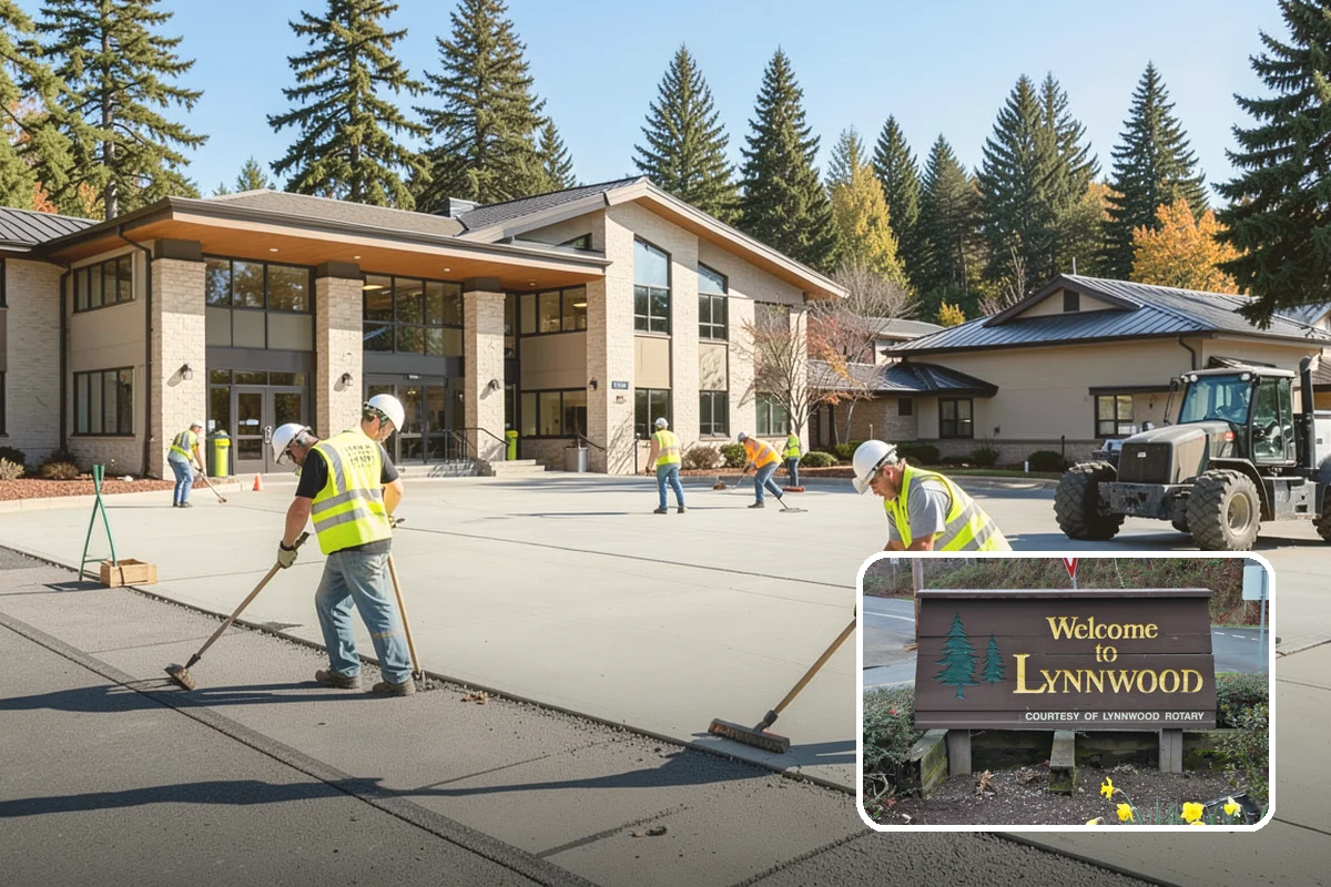 Holiday Tree Recycling in Lynnwood, Snohomish County, WA - Trees diverted from landfill
