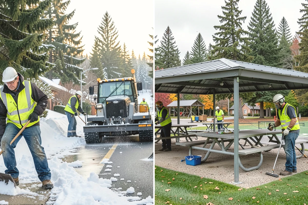 Holiday Tree Recycling in Mercer Island, King County, WA - Set collection points or a pickup window