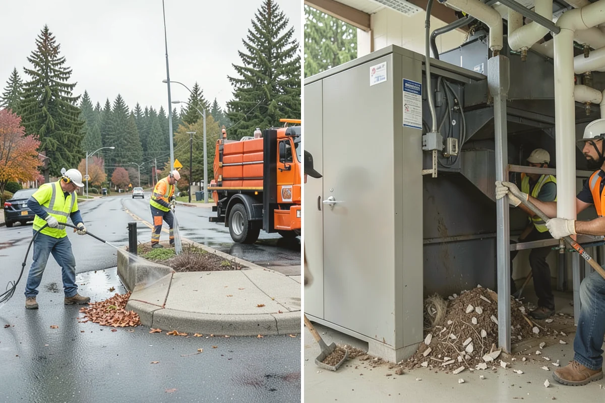 Holiday Tree Recycling in Mill Creek, Snohomish County, WA - Set collection points or a pickup window
