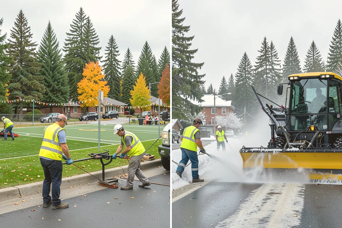 Holiday Tree Recycling in Milton, King County, WA - Set collection points or a pickup window