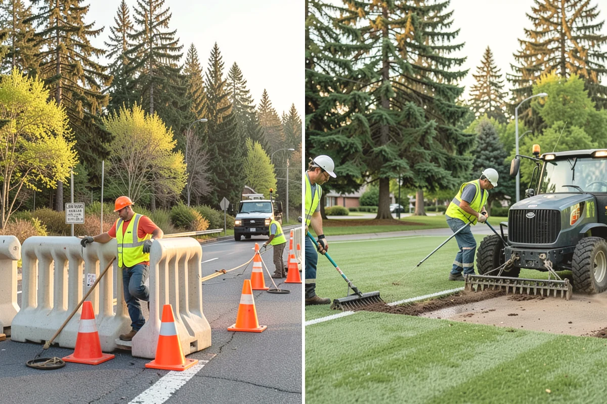 Holiday Tree Recycling in Mountlake Terrace, Snohomish County, WA - Set collection points or a pickup window
